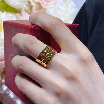 [ELAN LUXE]LOVE 11MM LARGE RING