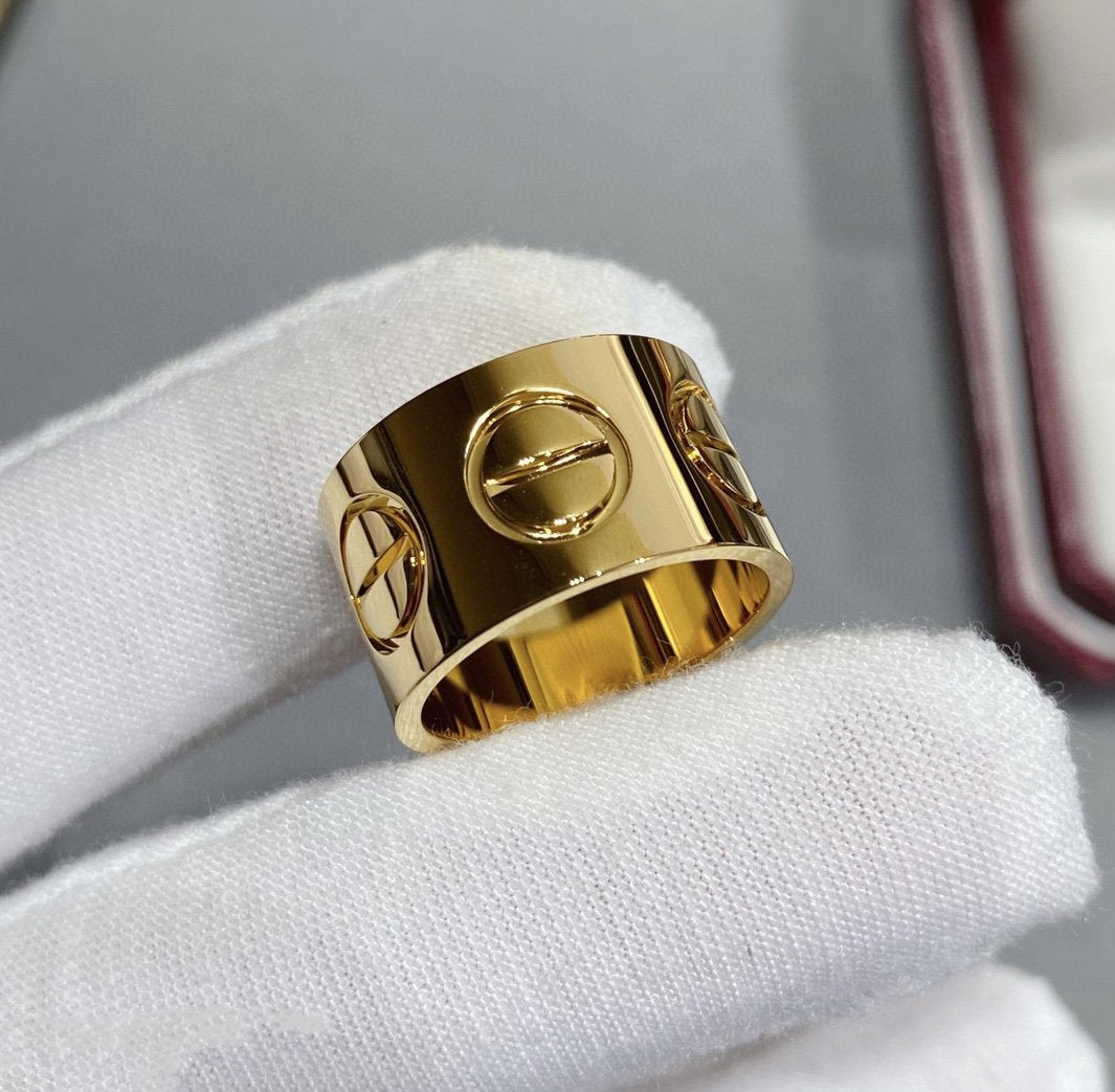 [ELAN LUXE]LOVE 11MM LARGE RING
