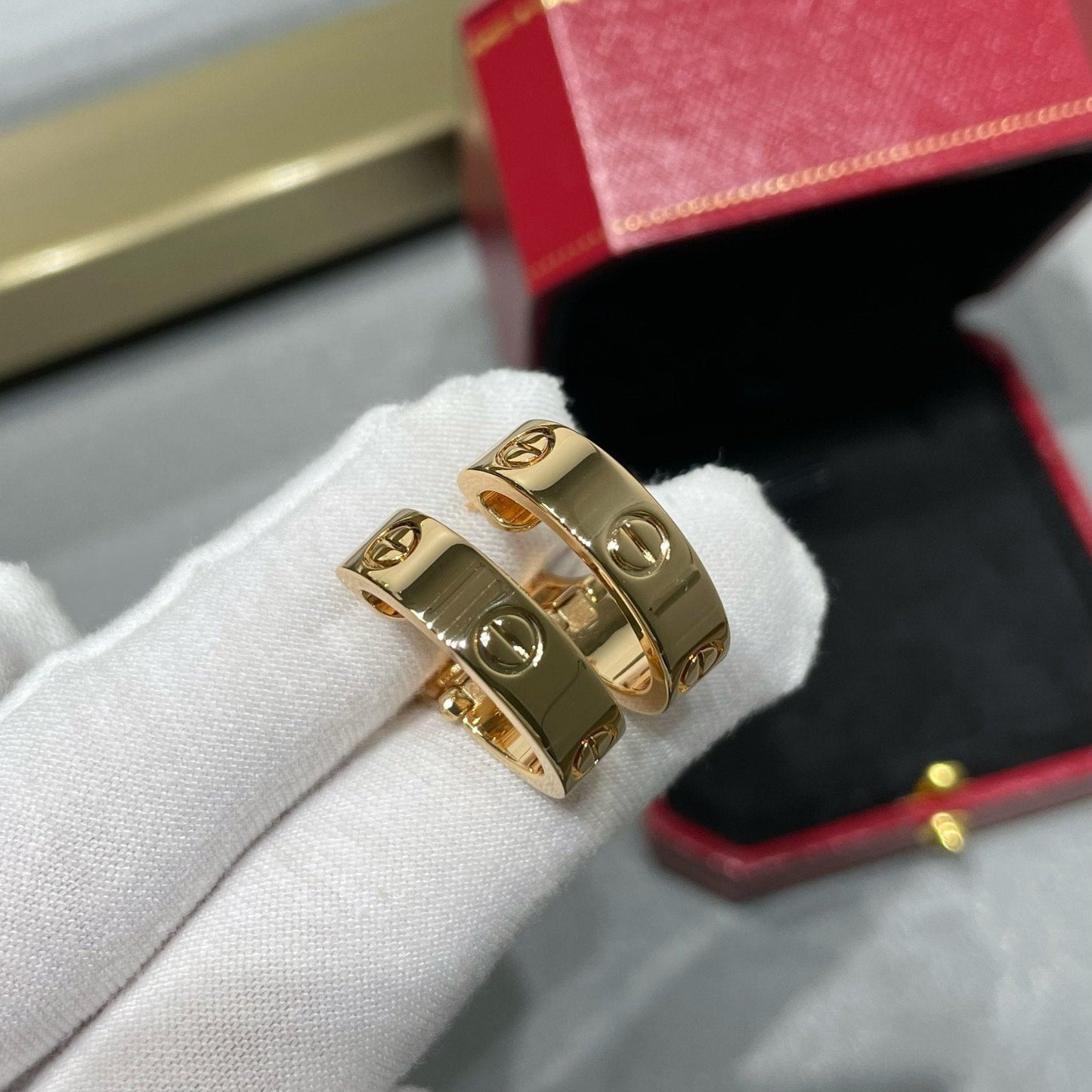 [ELAN LUXE]LOVE 5.5MM EARRINGS