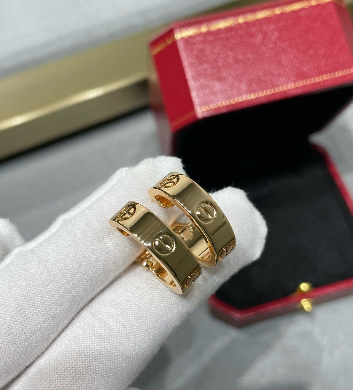 [ELAN LUXE]LOVE 5.5MM EARRINGS