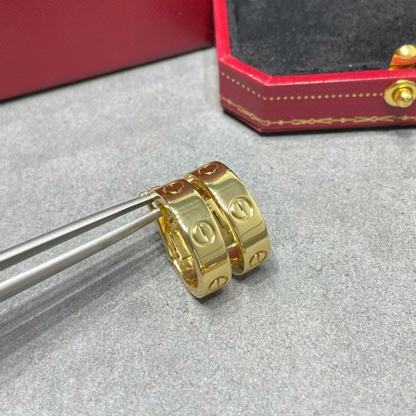 [ELAN LUXE]LOVE 5.5MM EARRINGS