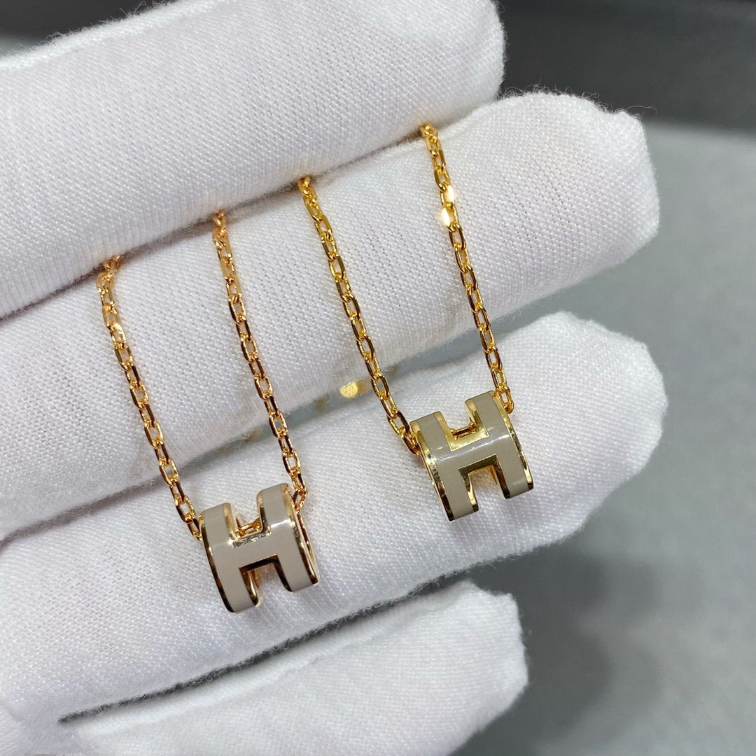 [ELAN LUXE]MINI POP H NECKLACE