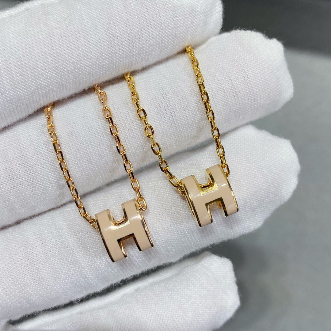 [ELAN LUXE]MINI POP H NECKLACE