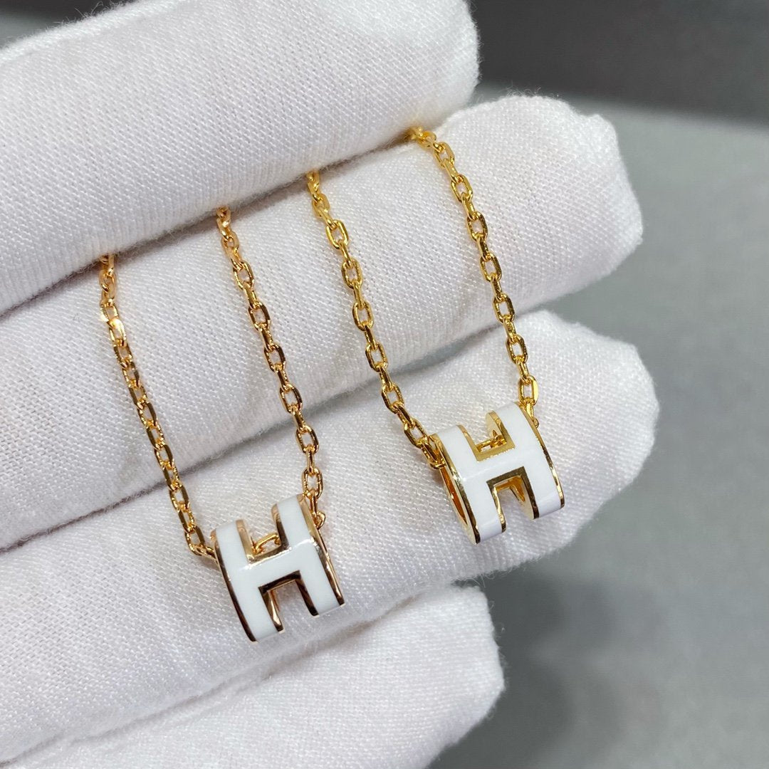 [ELAN LUXE]MINI POP H NECKLACE
