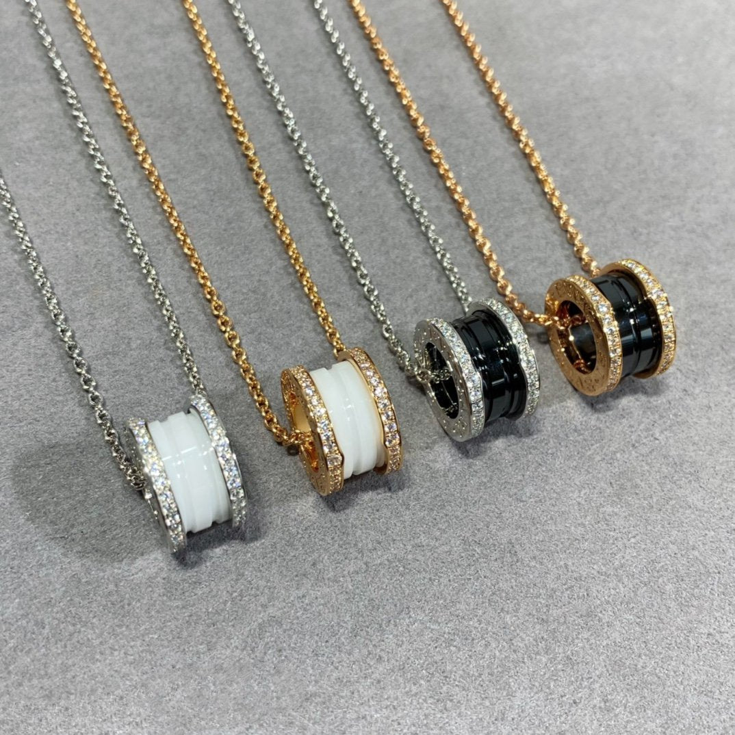 [ELAN LUXE]ZERO 1 DIAMOND CERAMIC NECKLACE
