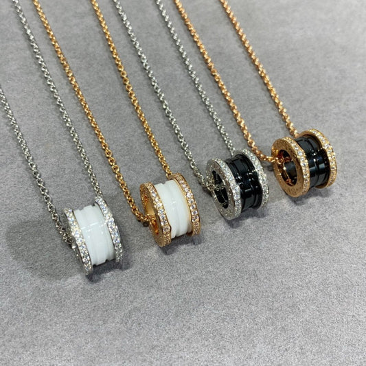 [ELAN LUXE]ZERO 1 DIAMOND CERAMIC NECKLACE