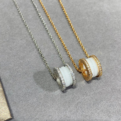 [ELAN LUXE]ZERO 1 DIAMOND CERAMIC NECKLACE