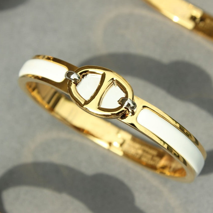 [ELAN LUXE]CLIC CHAINE GOLD BRACELET