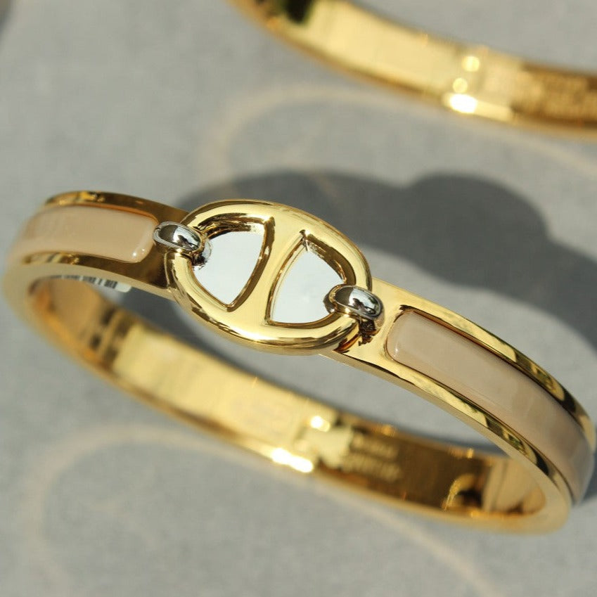 [ELAN LUXE]CLIC CHAINE GOLD BRACELET