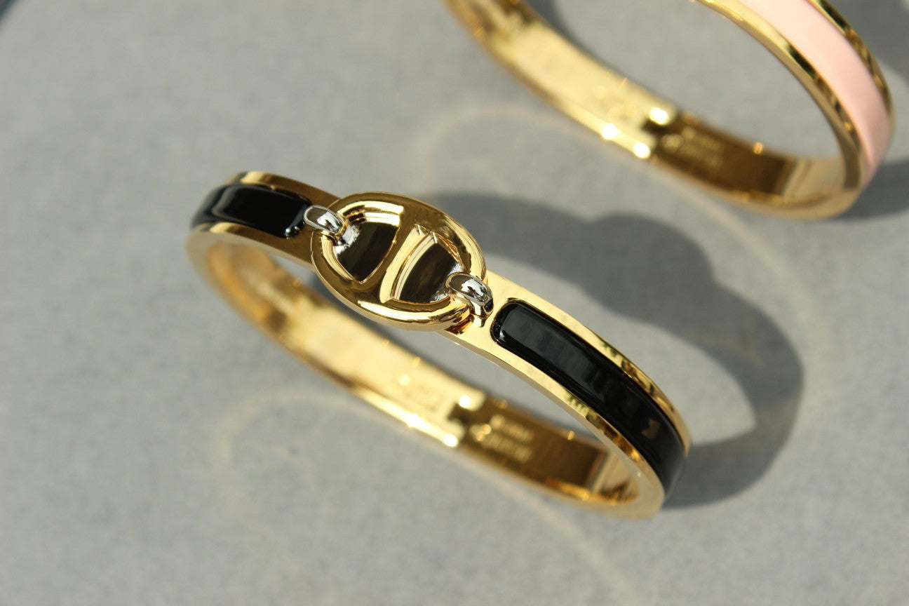 [ELAN LUXE]CLIC CHAINE GOLD BRACELET