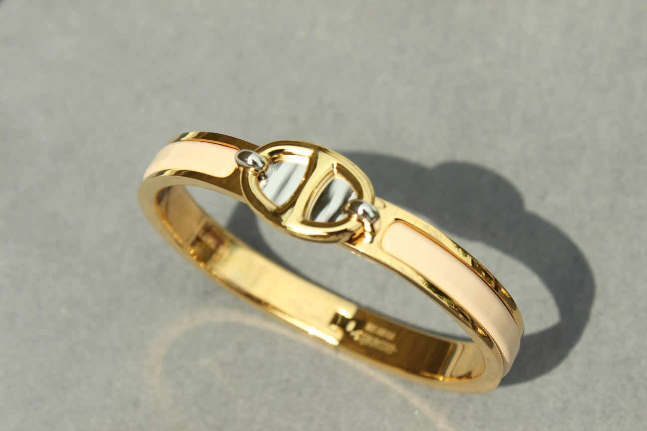 [ELAN LUXE]CLIC CHAINE GOLD BRACELET