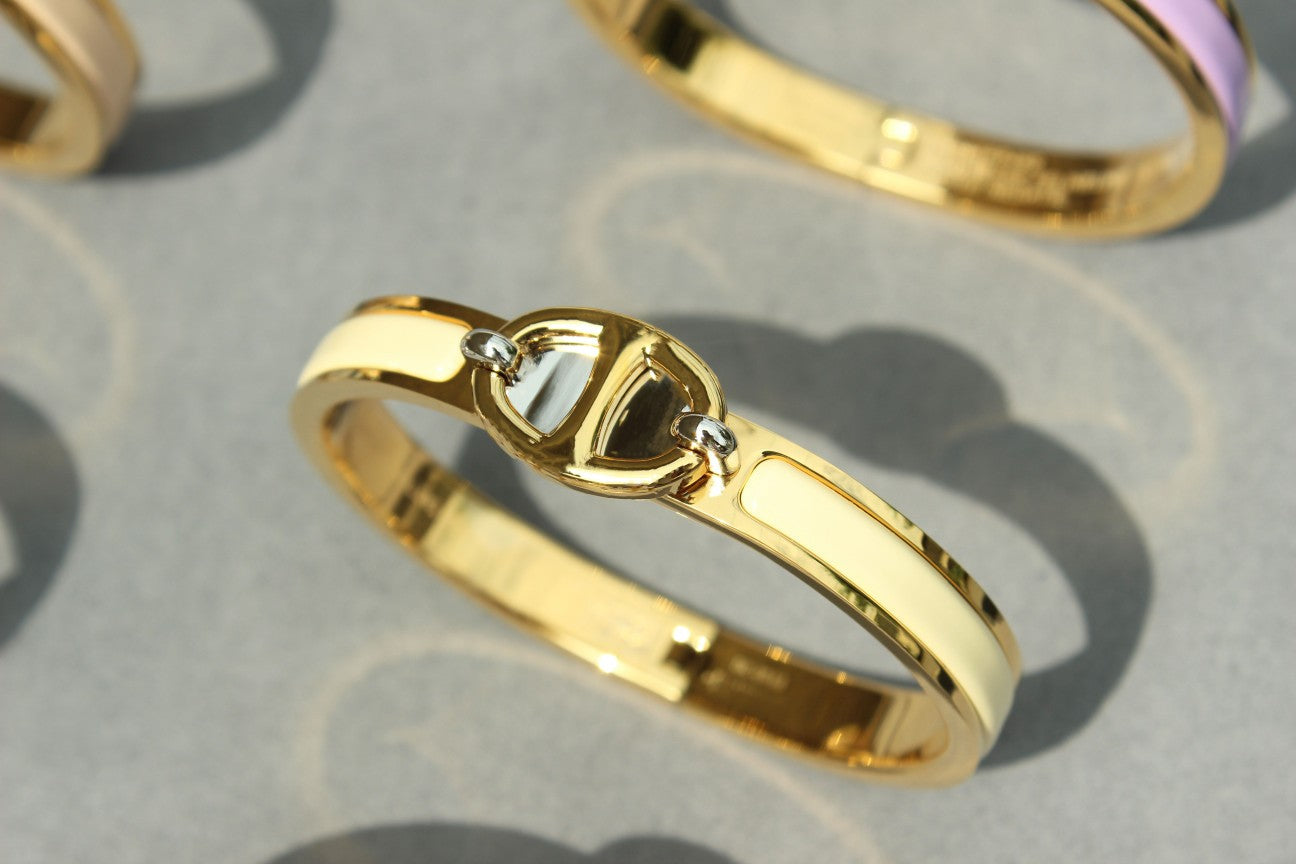 [ELAN LUXE]CLIC CHAINE GOLD BRACELET