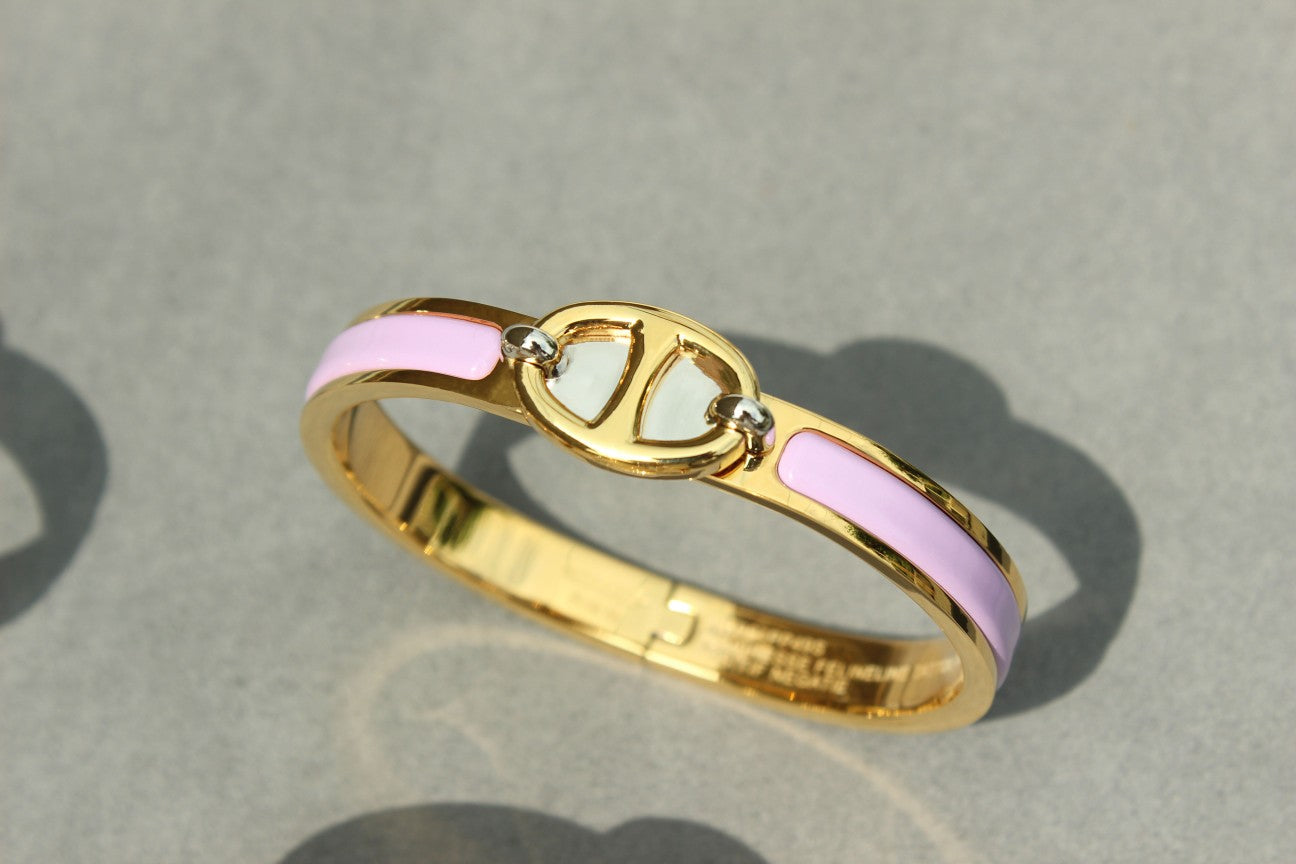 [ELAN LUXE]CLIC CHAINE GOLD BRACELET