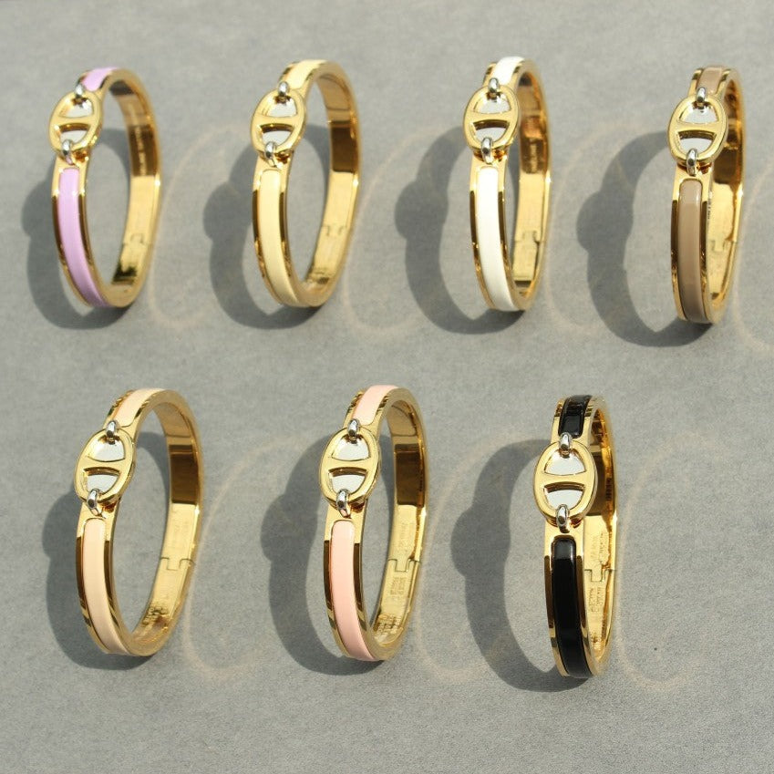 [ELAN LUXE]CLIC CHAINE GOLD BRACELET