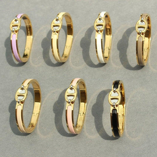 [ELAN LUXE]CLIC CHAINE GOLD BRACELET