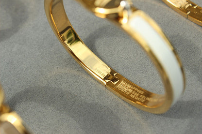 [ELAN LUXE]CLIC CHAINE GOLD BRACELET
