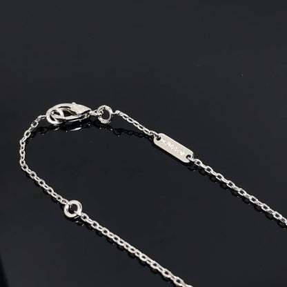 [ELAN LUXE]CLOVER PIETERSITE SILVER LONG NECKLACE
