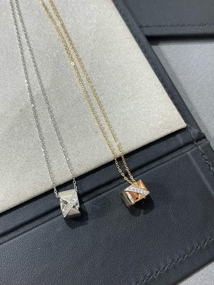 [ELAN LUXE]LIENS EVIDENCE DIAMOND NECKLACE