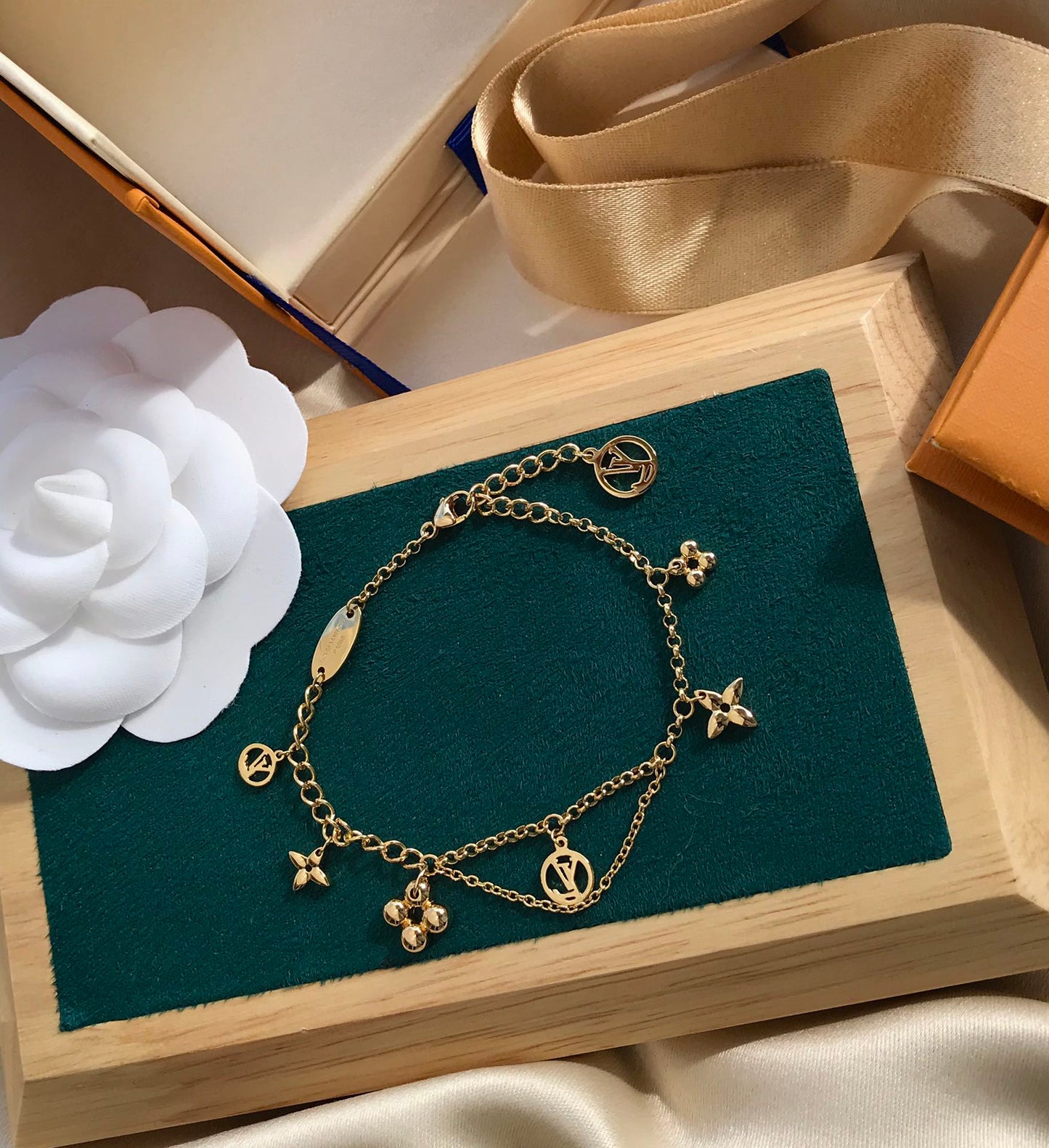 [ELAN LUXE]ELAN LUXEING PINK GOLD MOP BRACELET