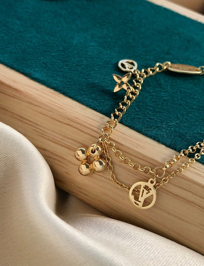 [ELAN LUXE]ELAN LUXEING PINK GOLD MOP BRACELET