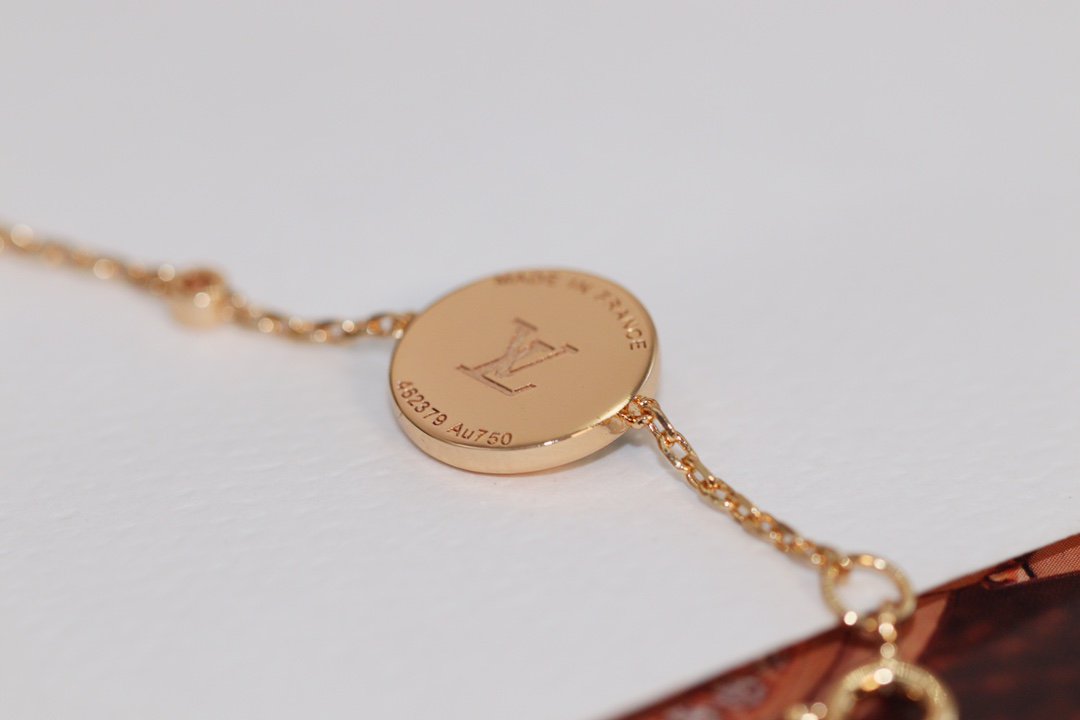 [ELAN LUXE]STAR AND SUN 4 MOTIF PINK GOLD MALACHITE BRACELET