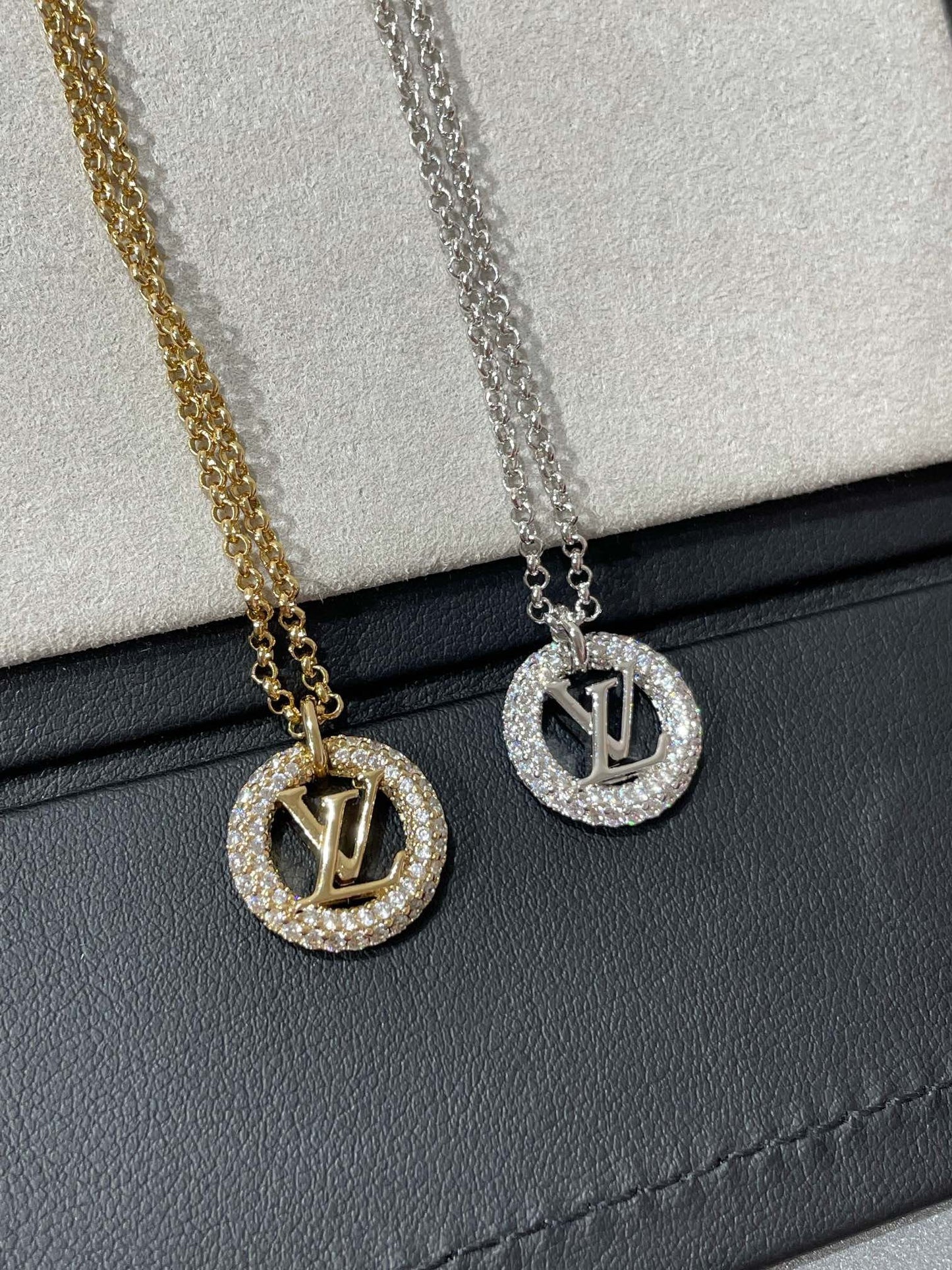 [ELAN LUXE]BY NIGHT DIAMOND PAVED NECKLACE