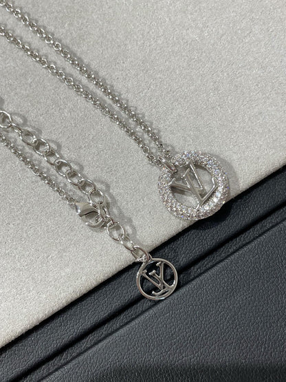 [ELAN LUXE]BY NIGHT DIAMOND PAVED NECKLACE
