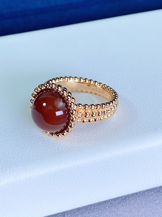 [ELAN LUXE]PERLEE COULEURS ROSE GOLD RING
