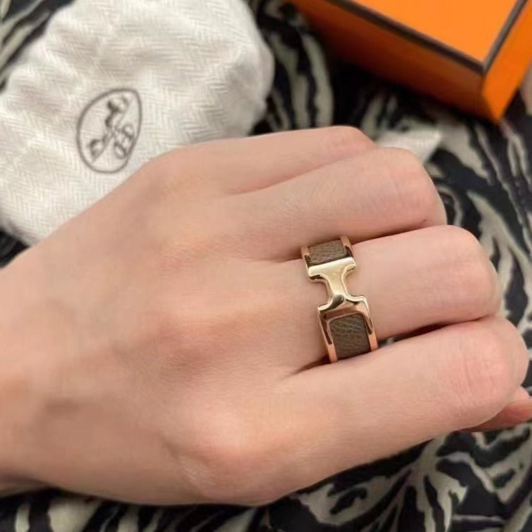 [ELAN LUXE]OLYMPE PINK GOLD RING