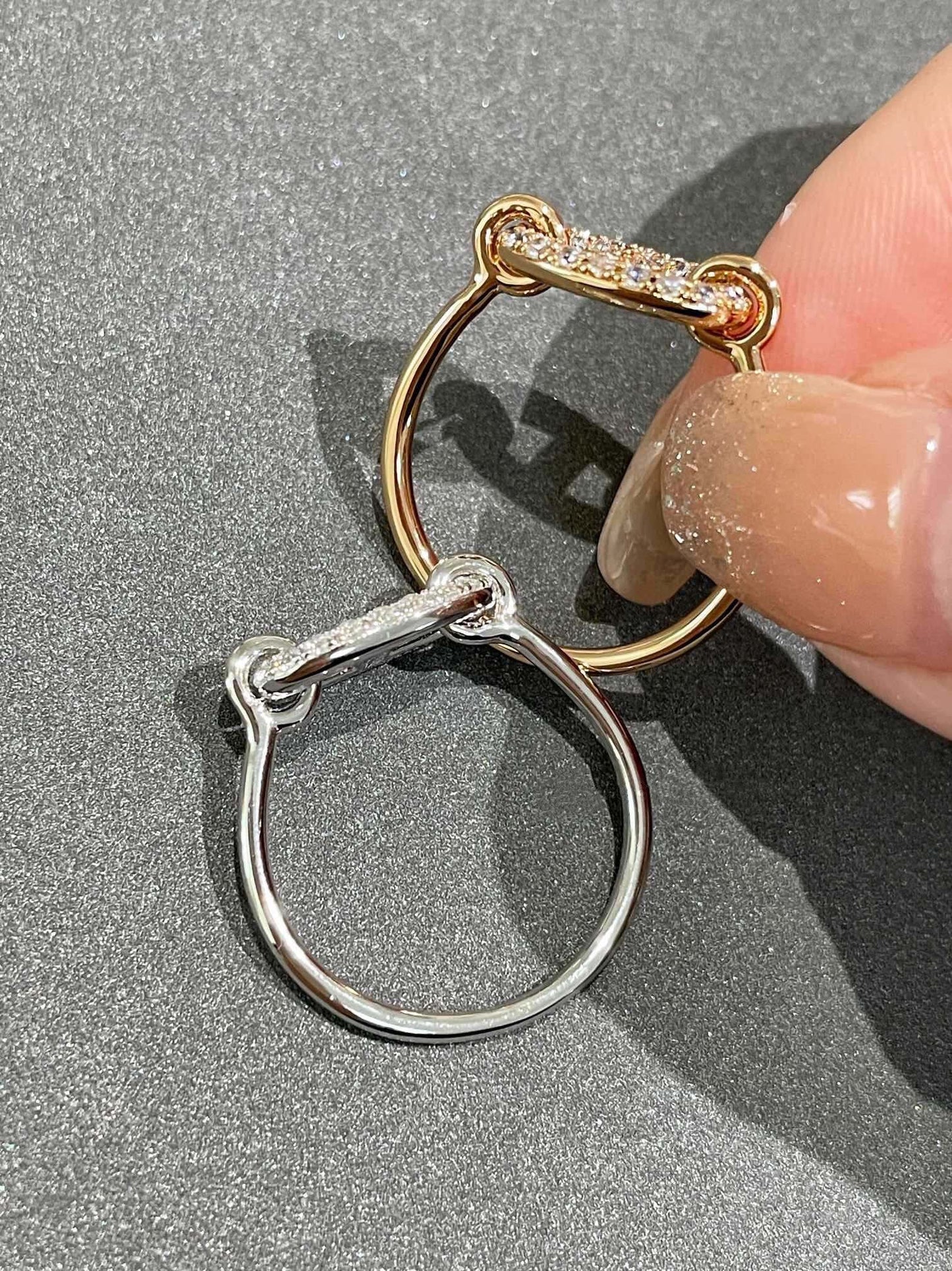 [ELAN LUXE]RONDE SMALL DIAMOND RING