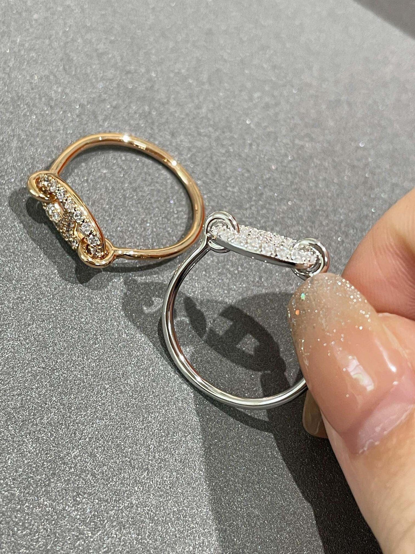 [ELAN LUXE]RONDE SMALL DIAMOND RING