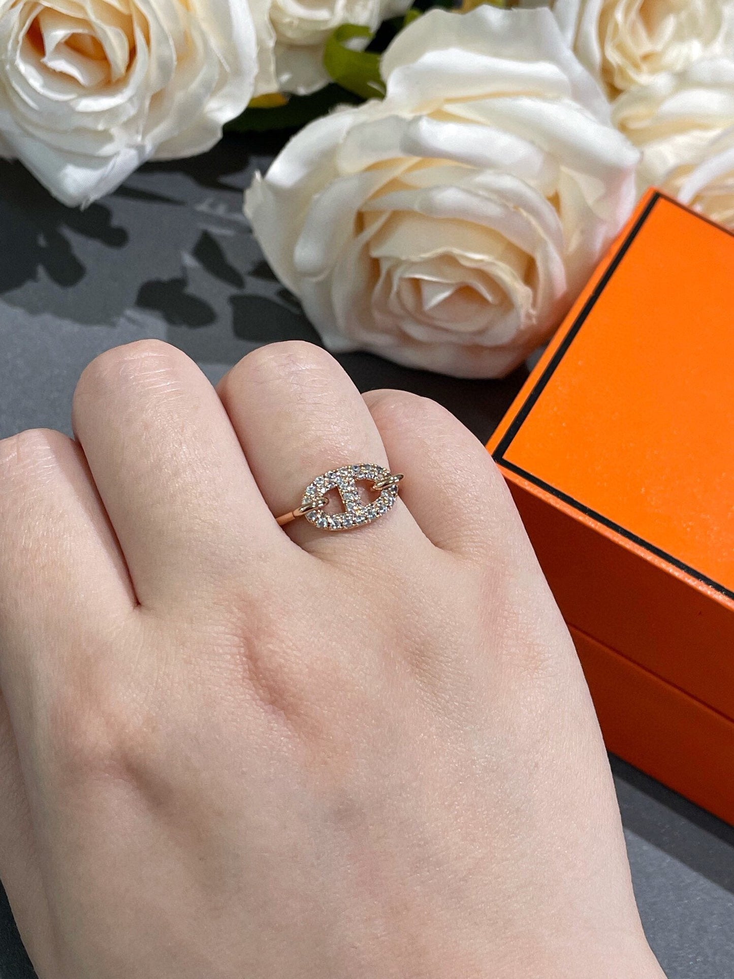 [ELAN LUXE]RONDE SMALL DIAMOND RING