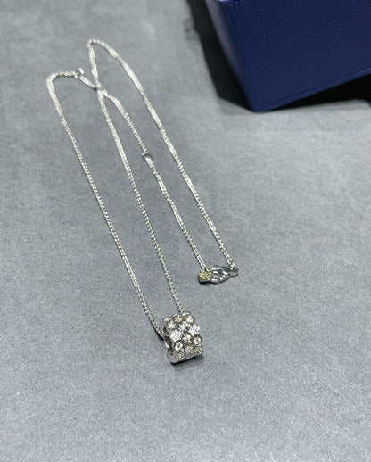 [ELAN LUXE]BEE LOVE DIAMOND PAVED 3 ROW NECKLACE