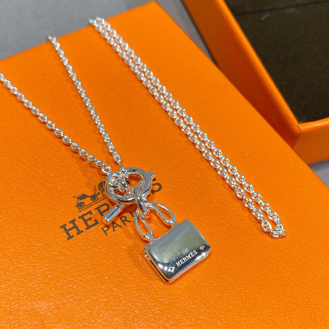 [ELAN LUXE]CONSTANCE PEDANT SILVER NECKLACE