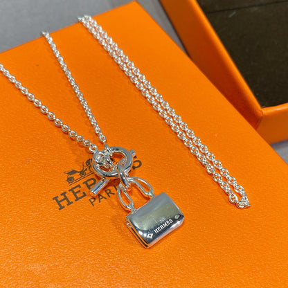 [ELAN LUXE]CONSTANCE PEDANT SILVER NECKLACE