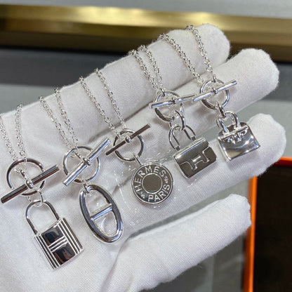 [ELAN LUXE]CONSTANCE PEDANT SILVER NECKLACE