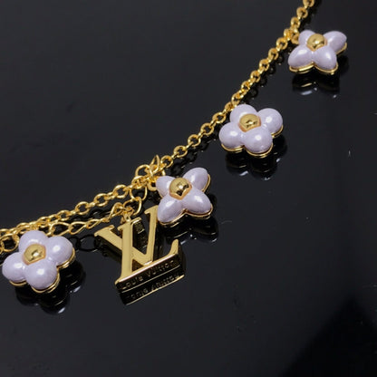 [ELAN LUXE]LOGO 6 MOTIF STAR AND SUN GOLD BRACELET