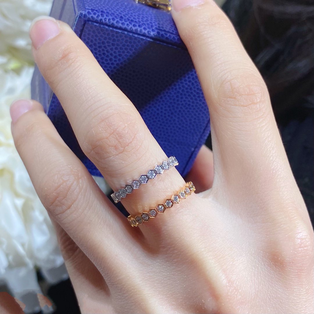 [ELAN LUXE]BEE LOVE DIAMOND PAVED SMALL RING
