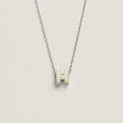 [ELAN LUXE]HM CLIC YELLOW ENAMEL GOLD NECKLACE
