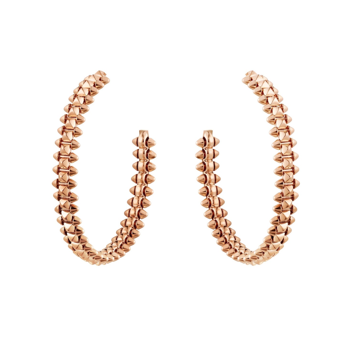 [ELAN LUXE]CLASH LARGE HOOP EARRINGS