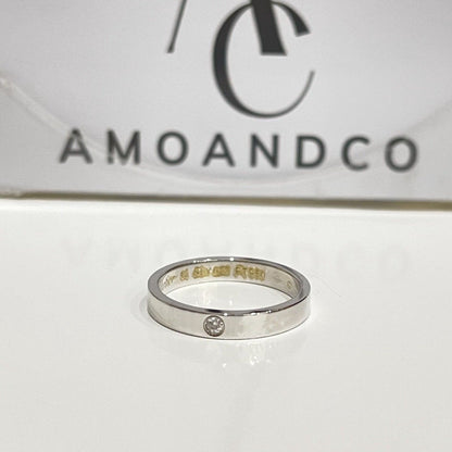 [ELAN LUXE]LOVE RING 4MM 1 DIAMOND