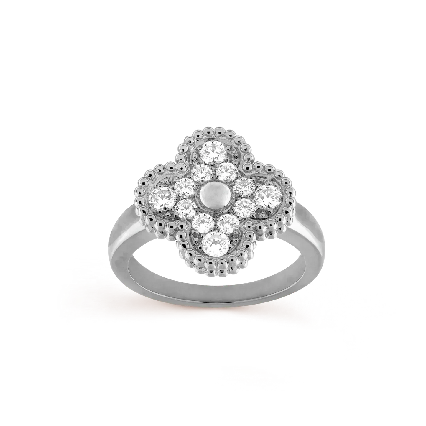[ELAN LUXE]CLOVER DIAMOND RING