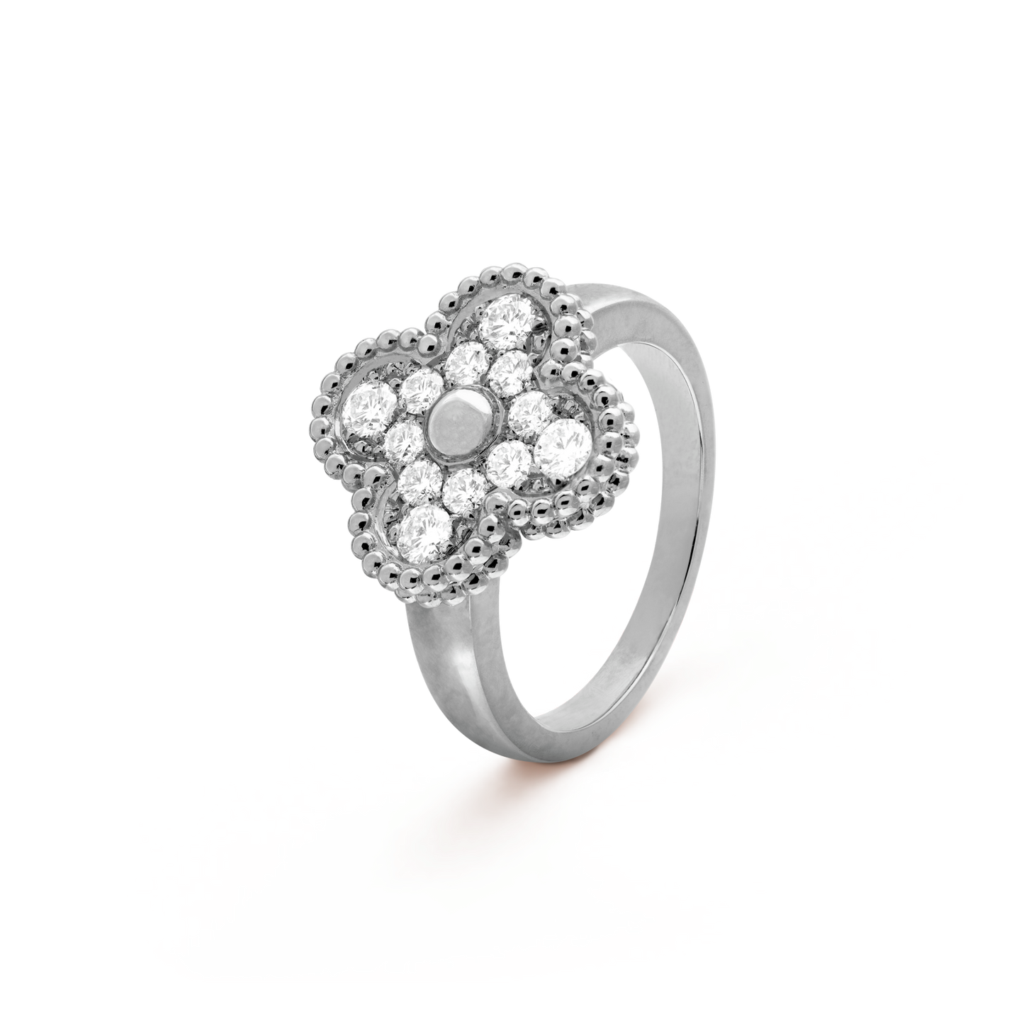 [ELAN LUXE]CLOVER DIAMOND RING