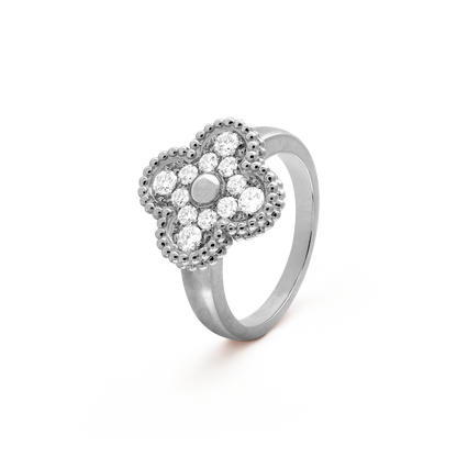 [ELAN LUXE]CLOVER DIAMOND RING