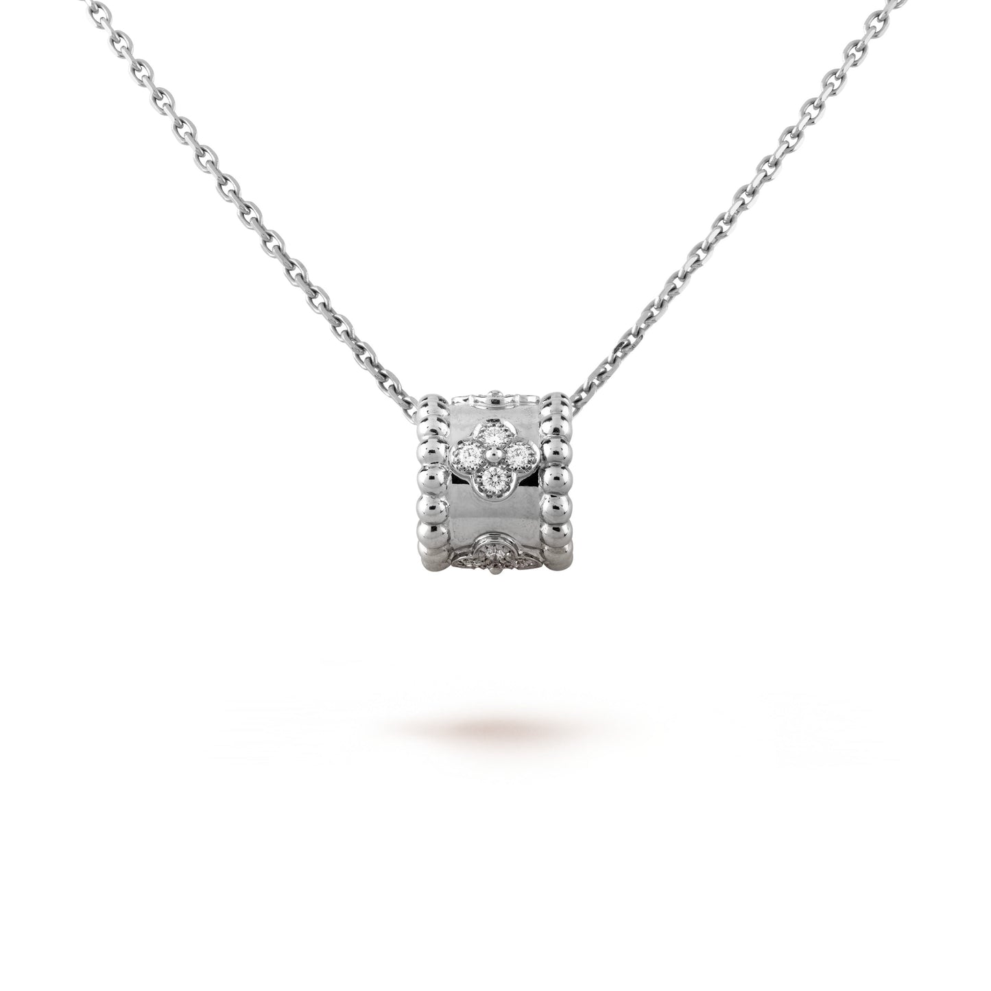 [ELAN LUXE]PERLEE PEDANT SIVLER DIAMOND NECKLACE