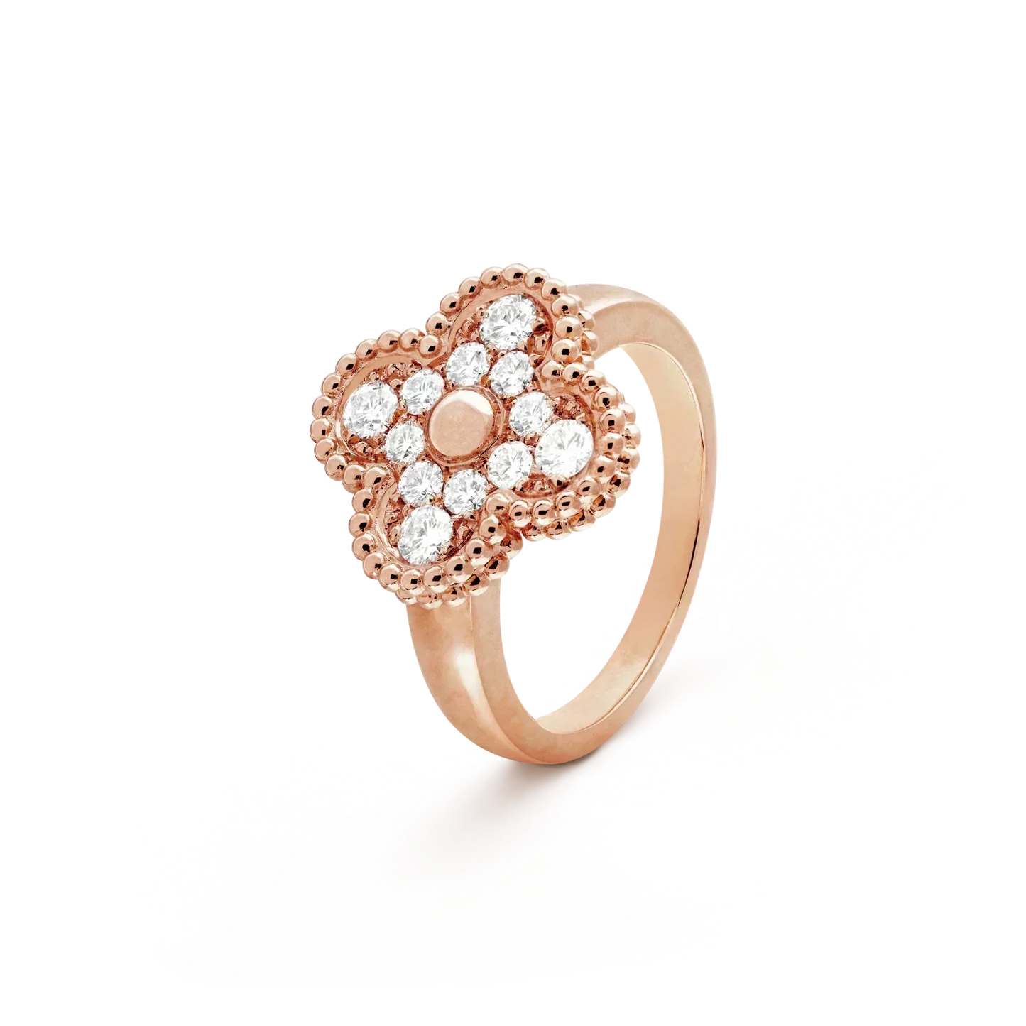 [ELAN LUXE]CLOVER DIAMOND RING