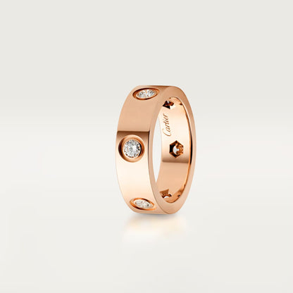 [ELAN LUXE]LOVE 5.5MM 6 DIAMOND RING