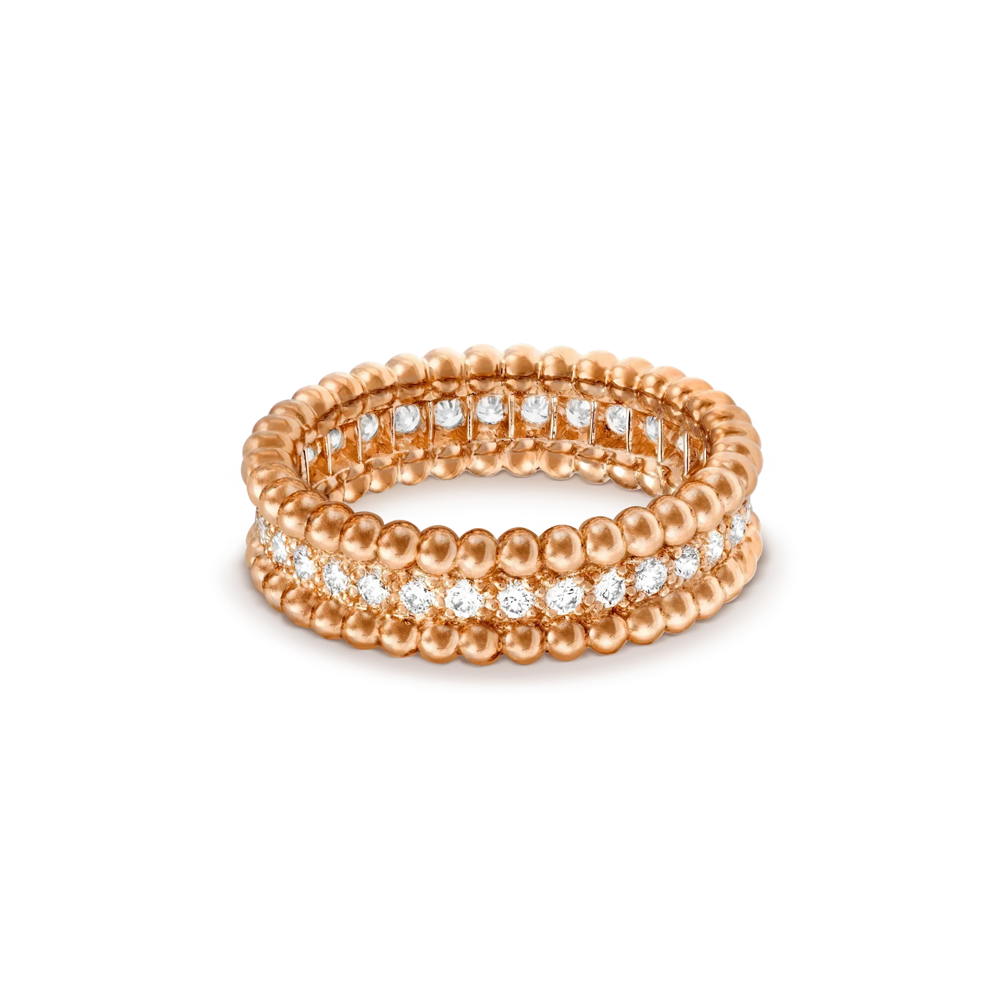 [ELAN LUXE]PERLEE DIAMOND ROSE GOLD RING