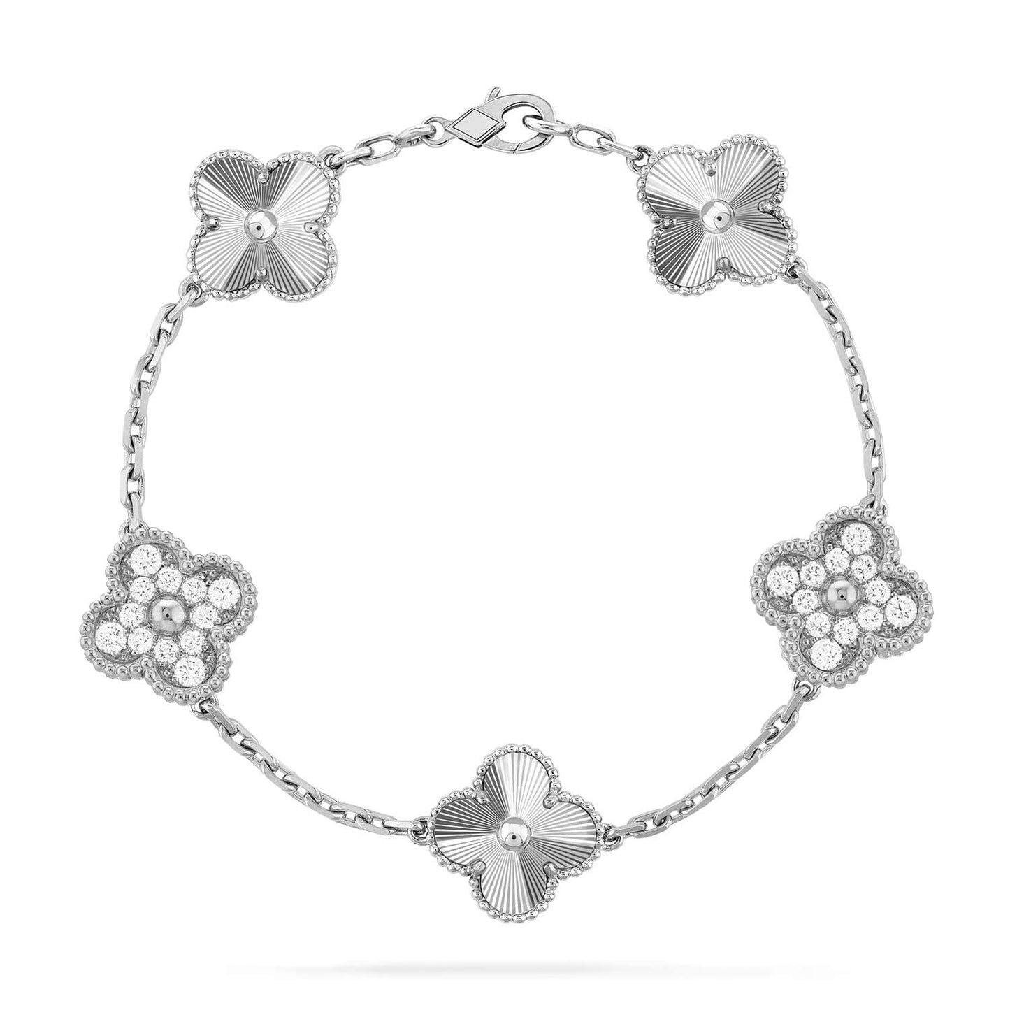 [ELAN LUXE] CLOVER 5 MOTIF LASER BRACELET COLLECTION