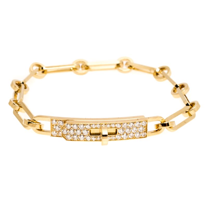 [ELAN LUXE]CHAINE BRACELET SMALL MODEL DIAMOND